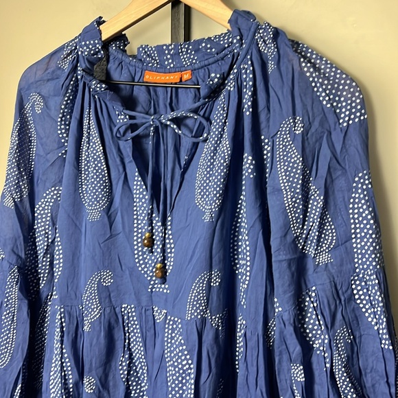 Oliphant Baloon Sleeve Dress Size Medium - Picture 4 of 8